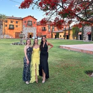 Zelda Fitz Gown in Lemon Yellow MAJORELLE